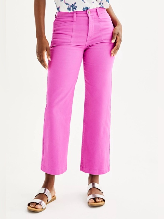 Draper James Denim - Draper James Slash Pocket Wide Leg Pants size 6